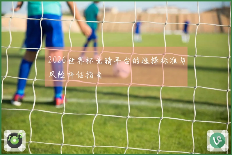2026世界杯竞猜平台的选择标准与风险评估指南
